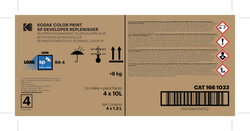 Color Print SP Developer Replenisher, To Make 4 x 10L (40 Liters)