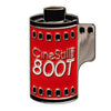 800Tungsten Film Enamel Pin
